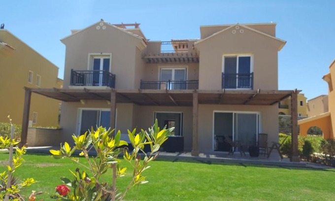 Ad-Dab'ah Villa | Diplomats villa 6 at the Mountain View North Cost Egypt Sahel Front View