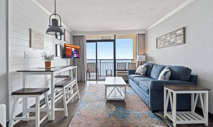 Myrtle Beach Condo | Direct Oceanfront 1BR Family-Friendly Caravelle Resort