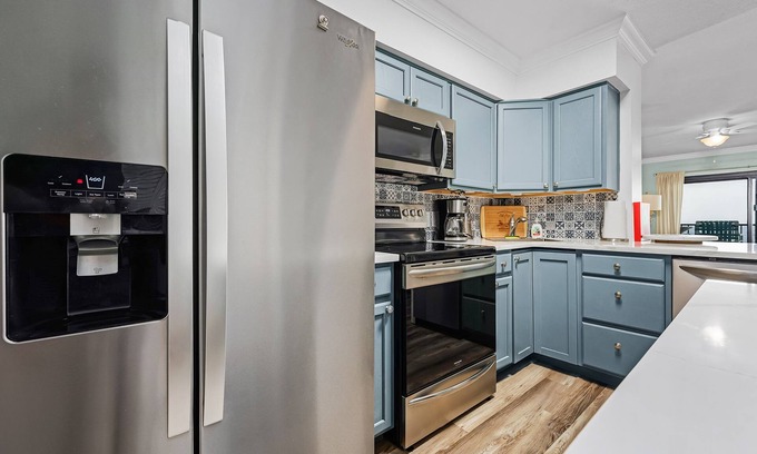 Navarre Beach Condo | Directly on the Gulf! Beautiful view from your private deck! Newly Renovated