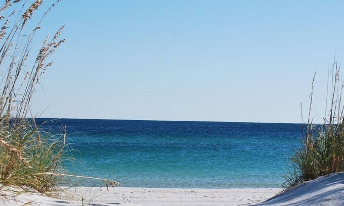 Pensacola Beach Condo | Directly on the Gulf, larger end unit, both bedrooms have water view!