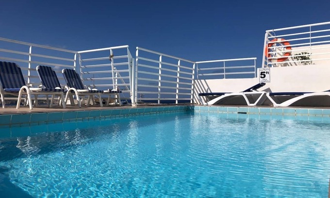 Qawra Apartment | Discount 2024🌞central 🔹pool ❤️ near shops