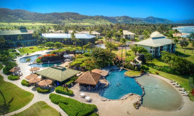 Hanamaulu Hotel | ~Discounted Four Stars Oceanfront Resort Lihue, Kauai free Wine+Chocs+Snacks~