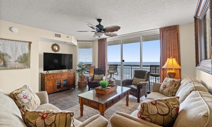 Crescent Beach Condo | Discounted weeks in August! Finish your summer at this NMB beach front condo!