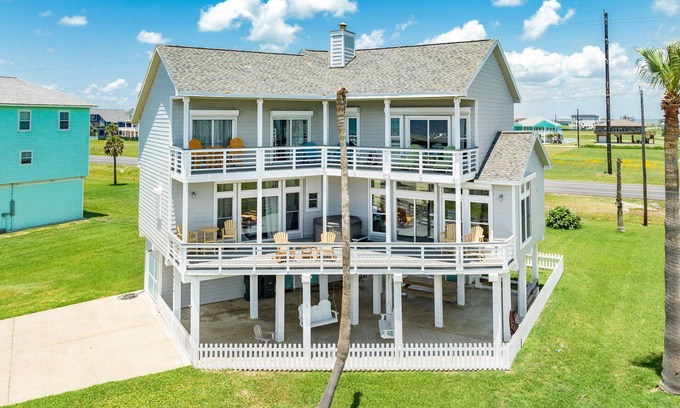 Indian Beach House | Dog Friendly Home w/Elevator, Great Gulf Views & Easy Beach Access