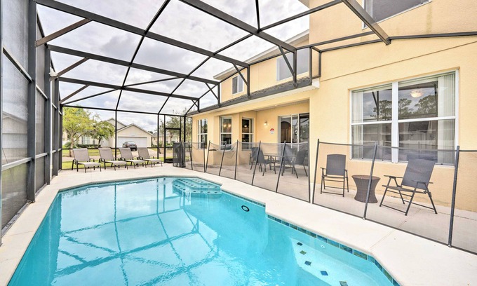 Crystal Cove House | Dog-Friendly Kissimmee Home w/Lanai + Pool!