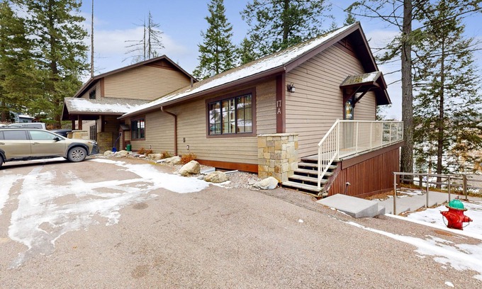 Whitefish Condo | Dog-friendly, lake-view condo with pool, hot tub & nearby beach - near parks