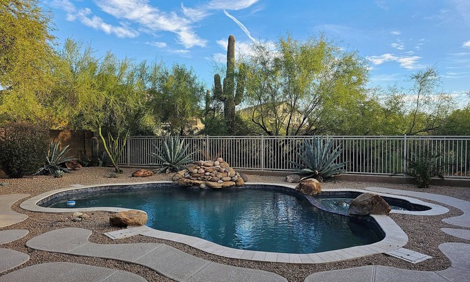 Desert View Village House | Dog friendly! Pool-spa. Gated 3-bedroom house in fabulous Cave Creek