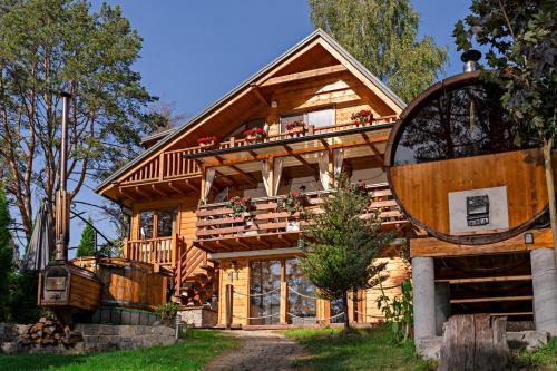 Mragowo House | Dom nad samym jeziorem "zacisze śniadowo"