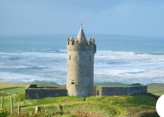 Doolin House | Doonagore Lodge with Spectacular elevated Seaviews