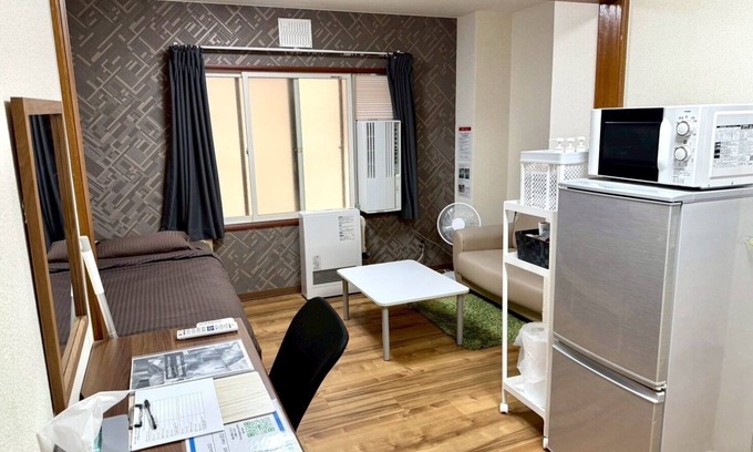 Shiroishi Apartment | Double bedroom 202 3 minutes walk from Kikusui St - 202 Ishima Heights/Sapporo Hokkaidō