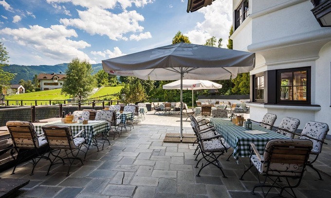 Groebming Cottage | Double room with balcony, shower or bath, WC - Landhaus St. Georg