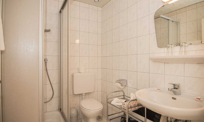 Kenzingen Apartment | Double room with toilet and shower - Scheidels Restaurant zum Kranz hotel