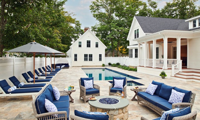 Chatham House | Downtown Chatham Luxury 9 BR Home with Heated Pool. Pets welcome!
