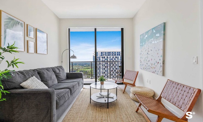 Doral Condo | Downtown Doral 2BR | Skyline Views and Free Parking