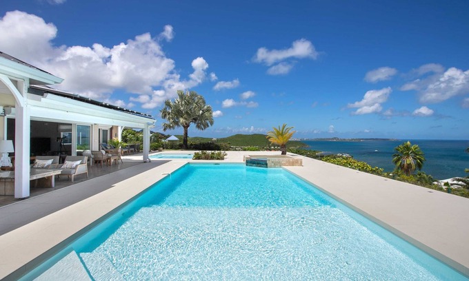 Grand Case Villa | Dream in Blue 4BR, Happy Bay by Personal Villas - Breathtaking Serene Haven