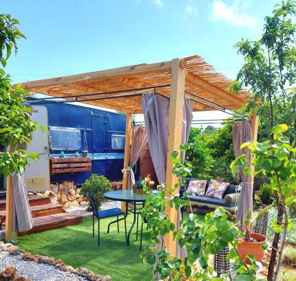 Pitharion House | Dream Tiny House or Luxus Tent with pool