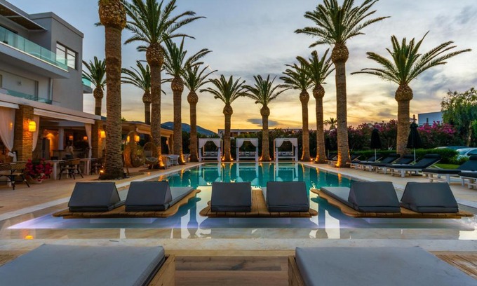 Malia Apartment | Drossia Palms Hotel and Nisos Beach Suites