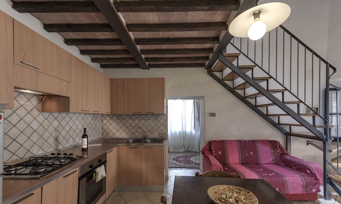 Mensanello Apartment | Due Archi-apartment for 2+1 in the main village