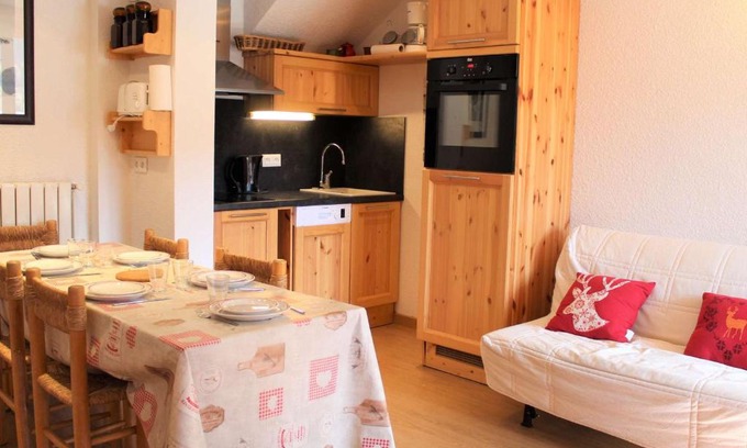 Les Claux Apartment | Duplex cosy à Vars Les Claux, 4-5 pers, proche pistes et commerces - FR-1-330B-172