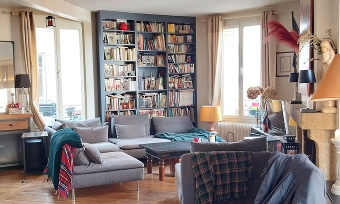 Issy-les-Moulineaux Apartment | Duplex Familial Avec un Grand Espace à Vivre - 30 Minutes des Sites JO