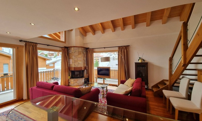 Saas-Fee Apartment | Duplex flat right next to the Alpin Express