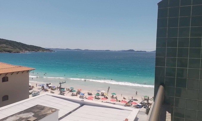 Sao Vicente de Paula Apartment | Duplex Penthouse with Sea View – Barbecue and Terrace in Prainha