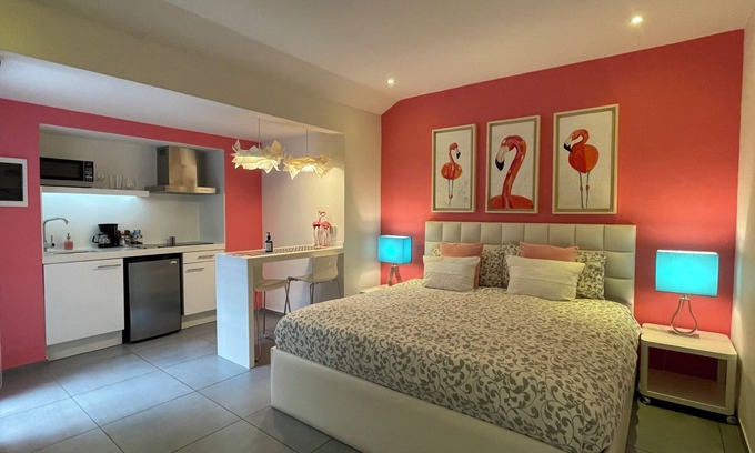 Oranjestad Apartment | EASY 3 MIN WALK TO THE BEACH FROM LAGOON STUDIO 4