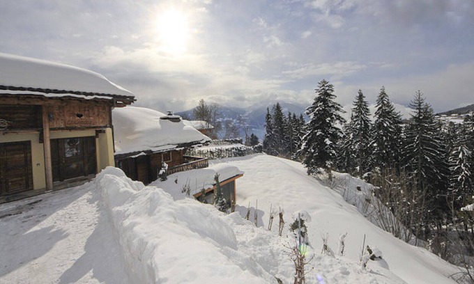 Randogne Ski Chalet | El Condor, Luxury chalet with sauna and jacuzzi in ski and golf resort