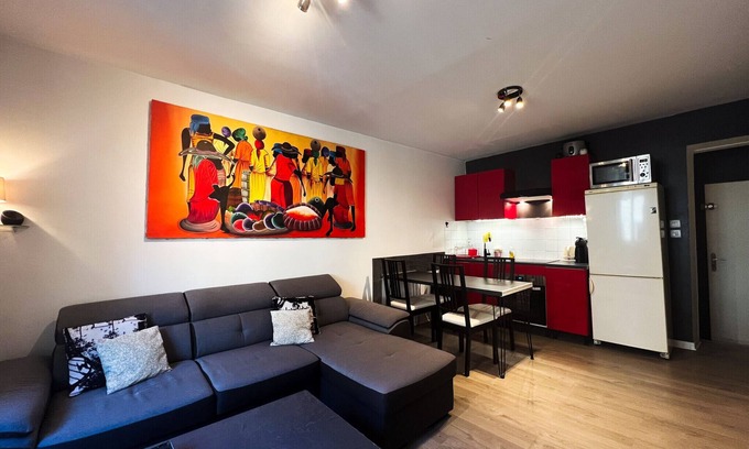 Vizille Apartment | #EL The Duplex in the heart of Vizille 📍