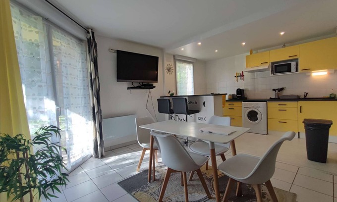 Saint-Alban Apartment | ⭐ Eldorado Saint-Jacques ♣ at North of Toulouse ⭐ Terrace ⭐ Parking ⭐ WiFi ⭐