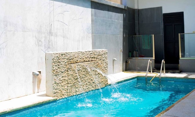 Ngaparou Villa | Elegant 4BR Oasis w/pool, piano & rooftop with jacuzzi in peaceful Ngaparou