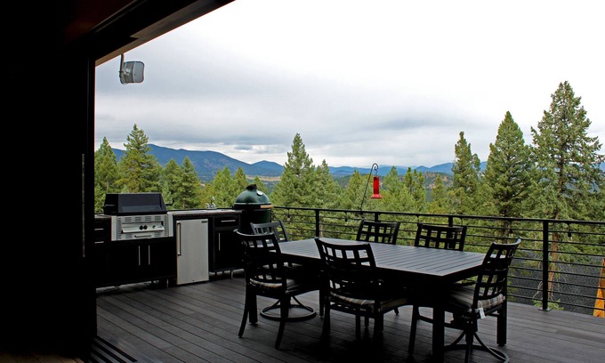 Evergreen House | Elegant and modern mountain home. Ski in the winter or escape the summer heat!