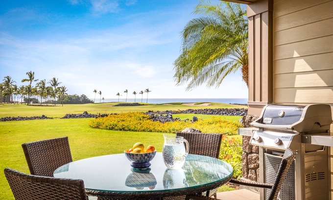 Waikoloa Condo | Elegant Oceanview Villa w/Resort Pool, Spa & AC: Hali'i Kai 12C on Kohala Coast