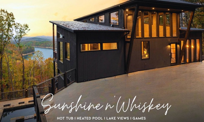 Blue Ridge Cabin | Elevated Escape, Lake Views, Heated Pool, Billards