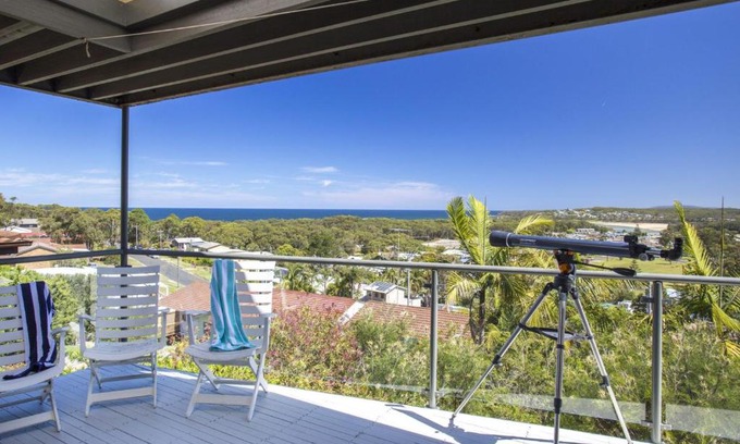 Burrill Lake House | Elevated views over Burrill Lake