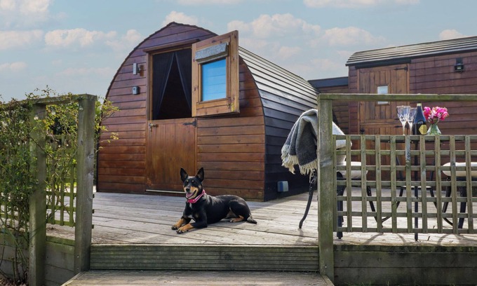 Llanfair Caereinion Cottage | EMBDEN POD AT BANWY GLAMPING, pet friendly in Llanfair Caereinion