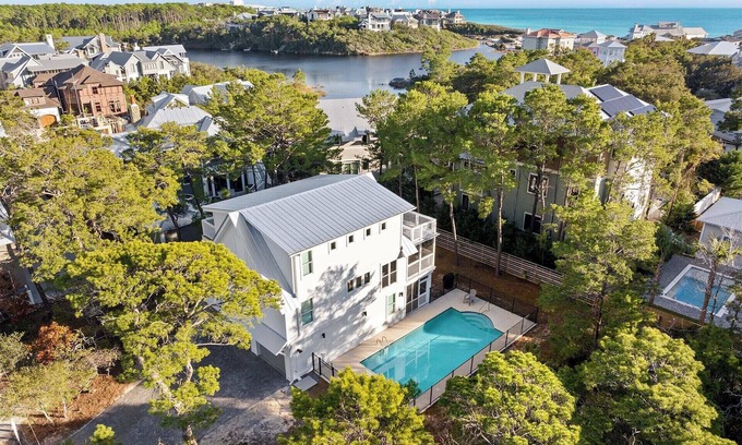 Gulfview Heights House | Endless Sunset - 30A, Heated Private Pool, Fire Pit, Steps to the Sand!