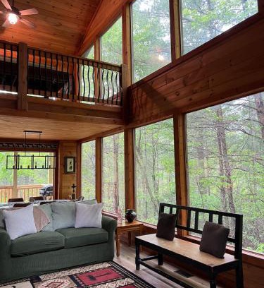 Sautee Nacoochee House | Endless Views Cabin