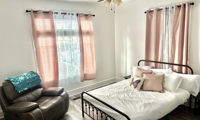 Ogden House | Enjoy a stylish experience at this centrally-located vintage home in Ogden.