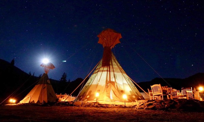 Lake George RV Rental | Enjoy a "Weekend in the Wild" in a Luxurious Tipi!