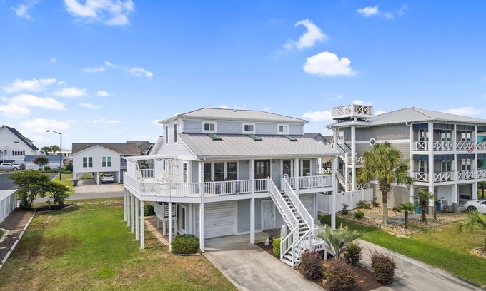 Holden Beach House | Enjoy comfort, convenience, and elegance during your stay at one of the most sought-after locations on Holden Beach!