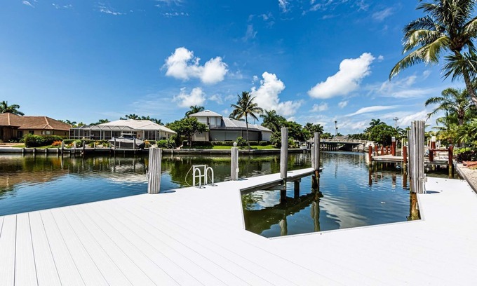 Marco Island House | Enjoy Sunny warm days, lounging poolside at this home