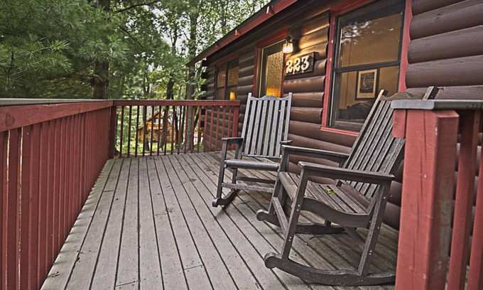 Wisconsin Dells Cabin | Enlivening Christmas Mountain Village, 2 Bedroom Cabin