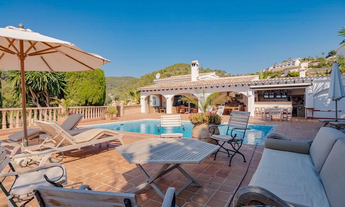 Benissa Coast Villa | Enticing Villa in Benissa with Swimming Pool