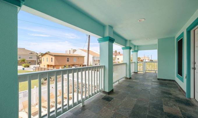 South Padre Island House | Entire 4 Plex - up to 36 people * Private Pool