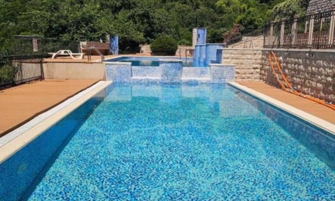 Topla Apartment | Entire Apartment in Herceg Novi. Swimming Pool, Nature Trail and nearby stream.