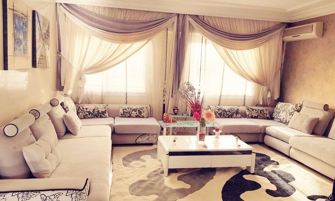 Bourgogne Apartment | Entire Appartement de 118m 5 min from the sea and hassan 2 mosque Casablanca