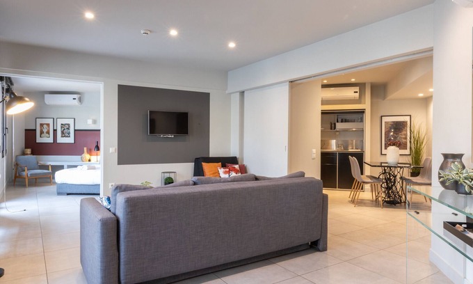 Psirri Apartment | Entire Building in the Heart of Athens – Sleeps 15 with Private Rooftop Terrace
