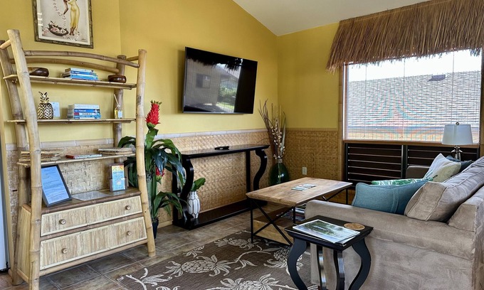 Kalaheo Cottage | Entire Cottage Ocean View 12 Minutes from Poipu Beach TVNC#1242