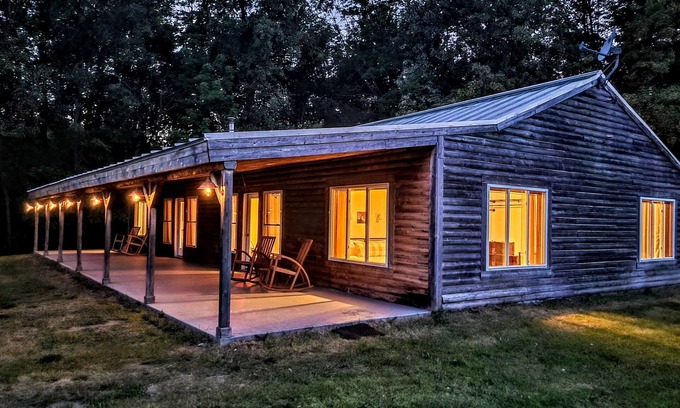 Starks House | Entire Home on a 125 acre Farm with a Swimming hole and River for Fly Fishing